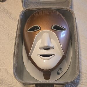 Gold and White LED Face Mask